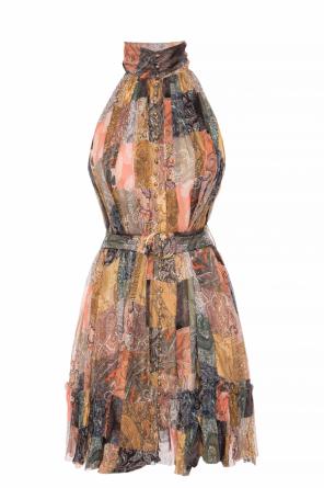 Paisley motif silk dress, zdjęcie 1 Paisley motif silk dress od Zimmermann